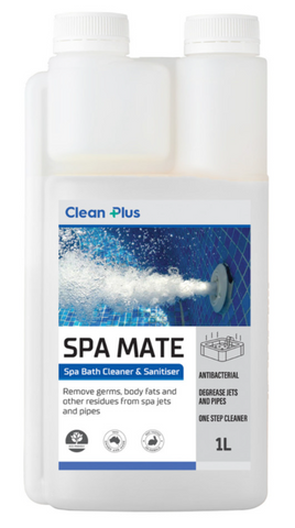 CLEAN PLUS SPA MATE - SPA BATH CLEANER & SANITISER - 33615 - 1L - CHAMBER PACK - EACH
