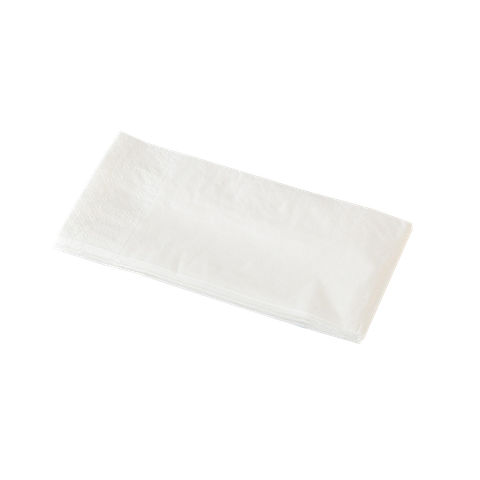 EJ ECO LUNCH 2PLY WHITE GT FOLD NAPKIN - 19953 - 100 - PKT