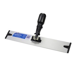 EDCO ENDURO ALUMINIUM FLAT MOP FRAME 40CM BASE WITH BLACK COLLAR - 27200 - EACH