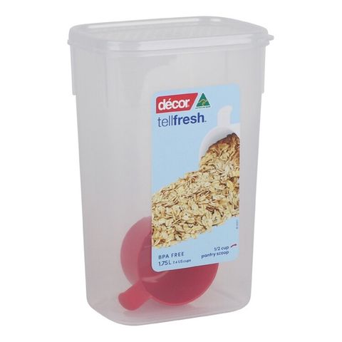 DECOR 1.75L TELLFRESH TALL OBLONG CONTAINER - 004060 - 4 - CTN