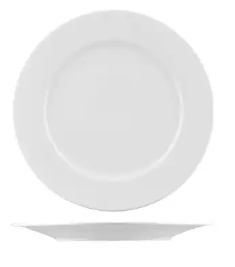 AFC BISTRO ROUND PLATE WIDE RIM 160MM - WHITE - B3842 - 72 -CTN