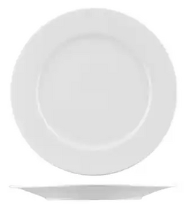 AFC BISTRO ROUND PLATE WIDE RIM 160MM - WHITE - B3842 - 72 -CTN
