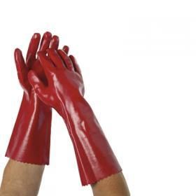 PRO CHOICE LONG RED CHEMICAL GLOVES - PAIR
