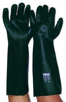 PRO CHOICE LONG GREEN CHEMICAL GLOVES (DOUBLE DIPPED) - PVC45DD -  PAIR