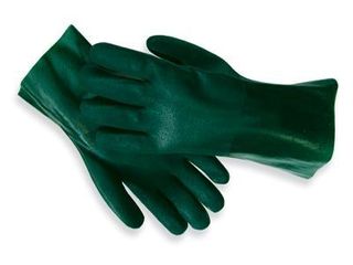 PRO CHOICE SHORT GREEN CHEMICAL GLOVES - PAIR