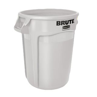 RUBBERMAID BRUTE BIN - WHITE - 75.7L - FG262000WHT - EACH