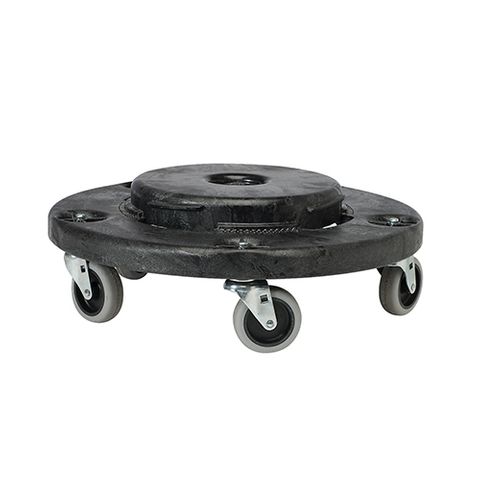 RUBBERMAID BRUTE ROUND DOLLY (FOR 2620, 2632, 2643, 2655) - FG264000BLA - EACH