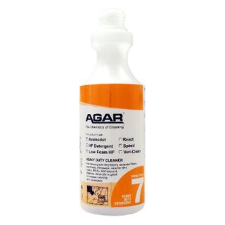 PRINTED AGAR HEAVY DUTY DETERGENT BOTTLE 500ML (D07A) - EACH