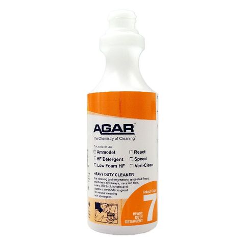 PRINTED AGAR HEAVY DUTY DETERGENT BOTTLE 500ML (D07A) - EACH