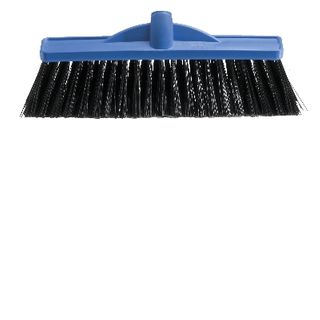 OATES 35CM EXTRA STIFF BROOM HEAD - BLUE - (B-12140 /164730 )-EACH