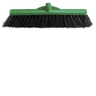 OATES 45CM PLATFORM BLEND BROOM HEAD - GREEN - (B-12161 / 164752) - EACH