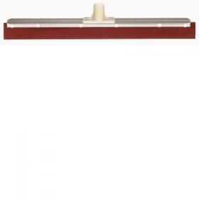 OATES 600MM ALUMINIUM WHITE HEAD FLOOR SQUEEGEE - RED RUBBER -( B-13112 / 164817) -EACH