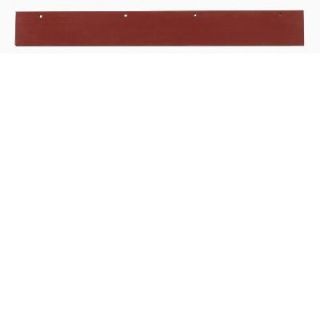 OATES 450MM REPLACEMENT FLOOR SQUEEGEE RUBBER - RED - (B-13107 / 164813) -EACH