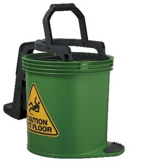 OATES DURACLEAN WRINGER BUCKET Mkll -GREEN -(IW-008G / 165433) -EACH