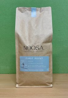 NOOSA COFFEE ROASTRY - FIRST POINT BLEND - PREMIUM COFFEE 100% ARABICA BEANS 1KG