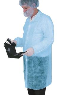 PRO-VAL LAB COAT - BLUE - NO POCKETS - 50 - CTN