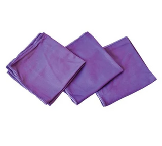 RAPID CLEAN GLASS CLEANING MICROFIBRE CLOTH 65154 - PURPLE - 50 - CTN