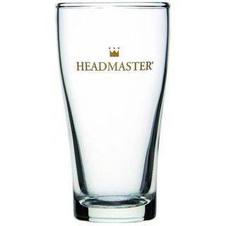CROWNTUFF CONICAL HEADMASTER BEER GLASS - 285ML, NUCLEATED - CC240512 - 48 - CTN
