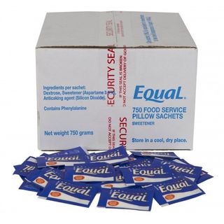 EQUAL SWEETENER SACHETS 750-CTN