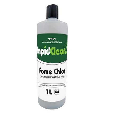 RAPID PRINTED BOTTLE- FOAM CHLOR - 1L