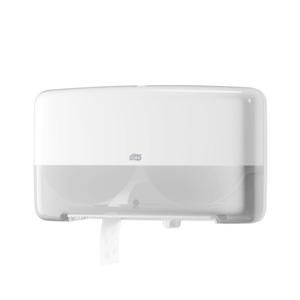 TORK - T2 - TWIN MINI JUMBO TOILET ROLL DISPENSER ( 55 55 00 ) - EACH