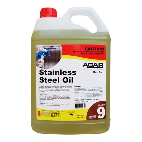 AGAR STAINLESS STEEL OIL - 5L