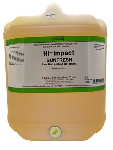 SUNFRESH  Sink Dishwashing Detergent - Yellow - 20L