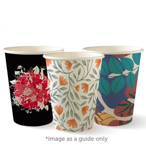 BIOCUP Single Wall CUP - 12oz (90mm) - Art Series - 1000 - ( BC-12-ART SERIES ) - CTN