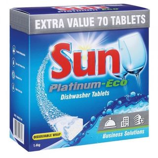 SUN PLATINUM DISH WASHER TABLETS - 70 TABS  - PKT