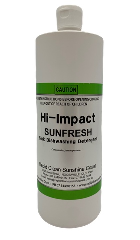 SUNFRESH  Sink Dishwashing Detergent - Yellow -1L