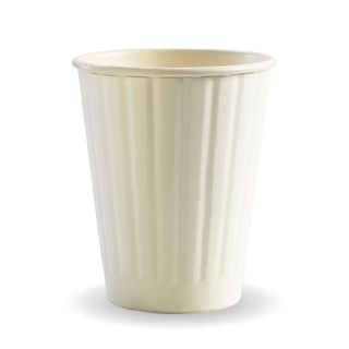 BIOCUP Double Wall CUP - 8oz (80mm) - White - 1000 - ( BC-8DWW ) - CTN