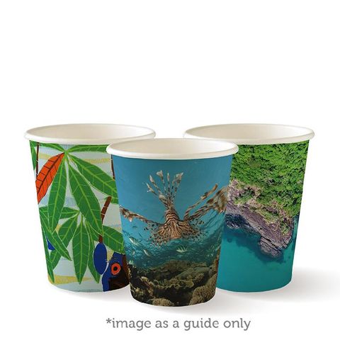 BIOCUP Double Wall CUP - 8oz (80mm) - Art Series - 1000 - ( BC-8DW-ART ) - CTN