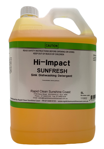 SUNFRESH  Sink Dishwashing Detergent - Yellow- 5L