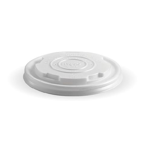 BIOPAK 8oz HOT Bowl PLA LID - opaque - 1000 - ( BSCL-8PLA ) - CTN