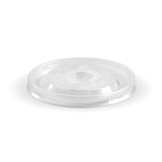 BIOPAK 8oz HOT Bowl PP (Plastic) LID - clear - 1000 - ( BSCL-8 ) - CTN