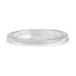 BIOPAK 60ml sugarcane sauce cup PET flat LID with NO hole - clear - 1000 - ( B-SCL-60 ) - CTN