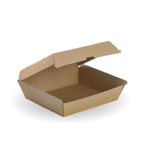 BIOPAK Dinner box - 178x160x80mm - FSC Mix - 150 - ( BB-DINNER BOX ) - CTN
