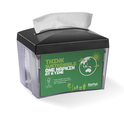 BIOPAK Single Saver BioDispensers - Table Top - BioPak branded - 8 - ( L-SSD-TT ) - CTN