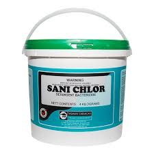 TASMAN " SANI CHLOR "  Cleaner, Destainer, Sanitiser - 15KG