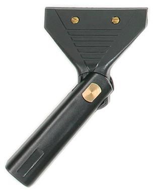 SABCO - PULEX  SWIVEL METAL SQUEEGEE - BLACK HANDLE - EACH