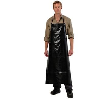 PRO CHOICE BLACK VINYL PVC APRON - AF1BK - EACH