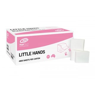 ROYAL TOUCH LITTLE HANDS PAPER TOWEL- (66060 /66100) - 4800 -CTN