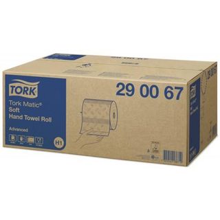 TORK MATIC SOFT HAND TOWEL ROLL 2PLY ADVANCED H1 - 150M ROLL LENGTH - 290067 - 6 - CTN ( Autocut )