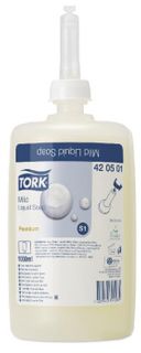 TORK MILD LIQUID SOAP ( S1 ) 42 05 01 - 1L POD  - EACH