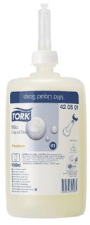 TORK MILD LIQUID SOAP ( S1 ) 42 05 01 - 1L POD  - EACH