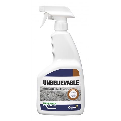 Research " UNBELIEVABLE  " Carpet Spot & Stain Remover - 750ML