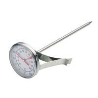 COFFEE MILK THERMOMETER 125MM S/STEEL - EACH