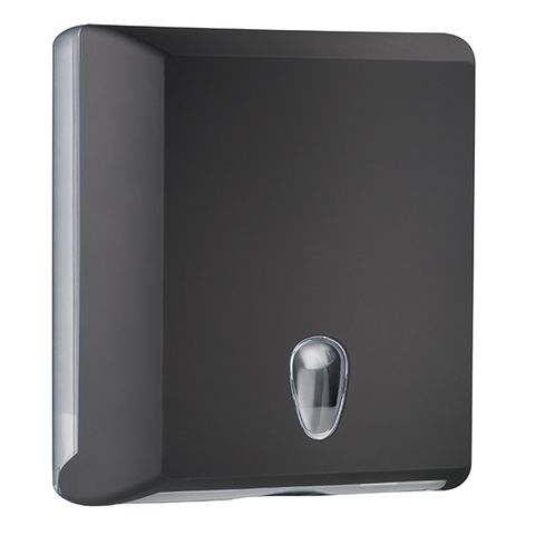 NERO SOFT TOUCH BLACK SLIMFOLD TOWEL DISPENSER -A70610 - EACH