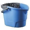 OATES CONE WRINGER EZY SQUEEZE 12L MOP BUCKET - BLUE - (MB-006B / 165552) -EACH