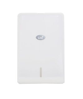 LIVI 5507 COMPACT HAND TOWEL DISPENSER - WHITE - EACH